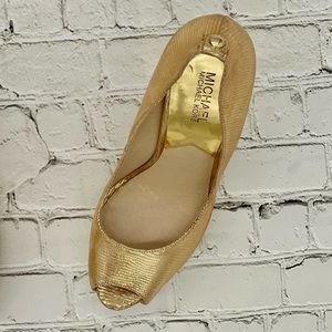 Michael Kors Gold Heels